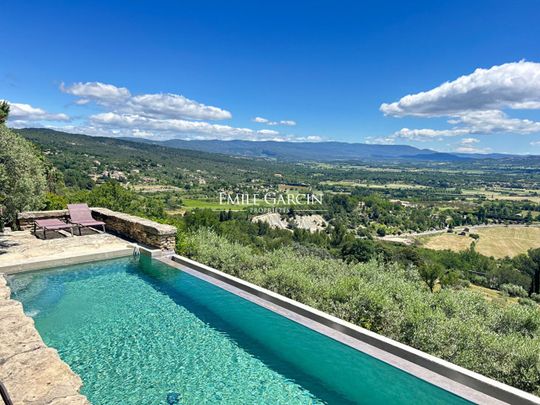 Demeure de prestige à Gordes avec vue dominante - Photo 1