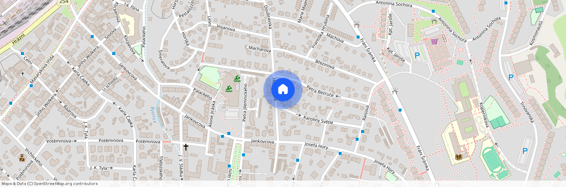 Heydukova 1728, Teplice