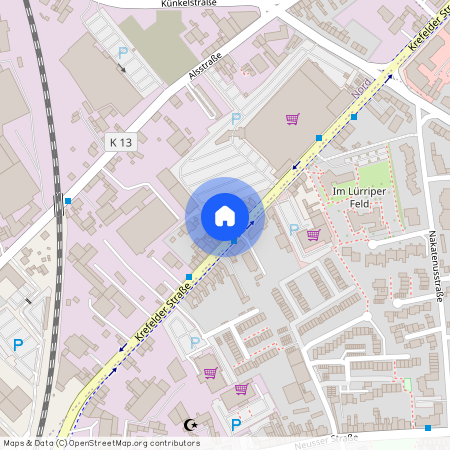 Krefelder Str. 107, 41061 Nordrhein-Westfalen - Mönchengladbach