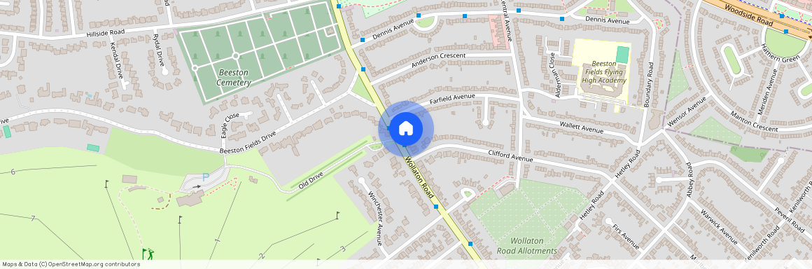 Wollaton Road, Beeston, Nottingham, Nottinghamshire, NG9