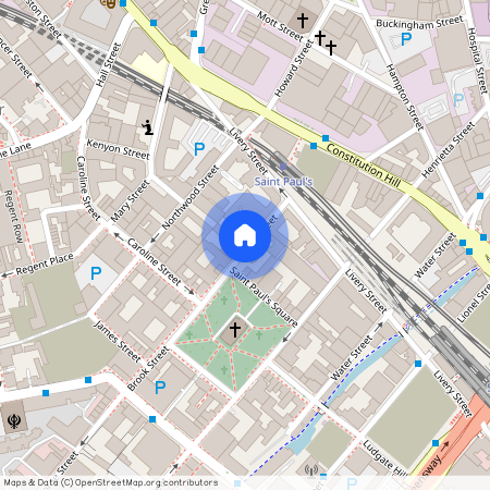 The Colmore, Cox Street, off St Pauls Square, Birmingham, B3