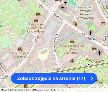 Mieszkanie Warszawa Stare Miasto ul. Schillera – zdjęcie 1