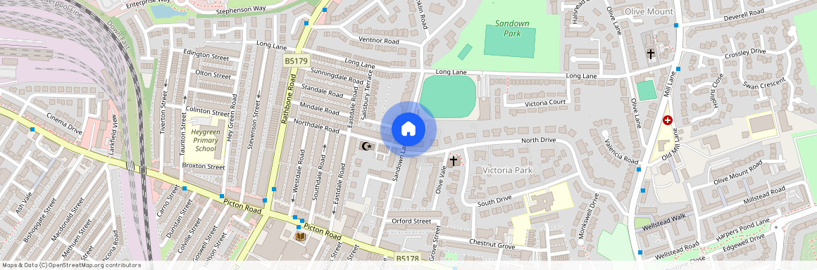 Sandown Lane, Wavertree, Liverpool, L15