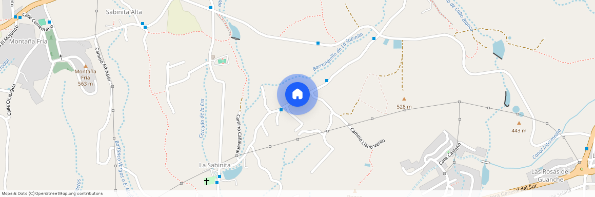 Carretera Sabinita a Llano Vento, Arona