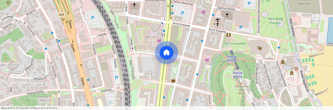 ul. Obrońców Wybrzeża, Śródmieście, Gdynia, pomorskie