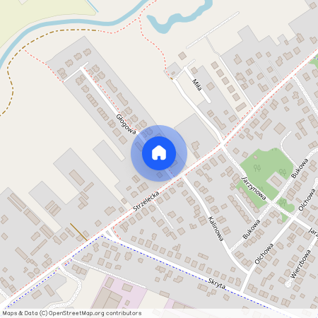 ul. Głogowa, Mosina, Mosina, poznański, wielkopolskie