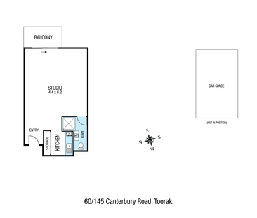 Beautiful studio apartment in the heart of Toorak Village - Photo 2