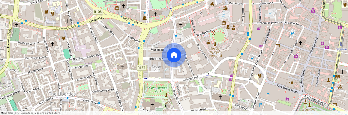 Christchurch, 8, Bride Street, Canon Court, Dublin