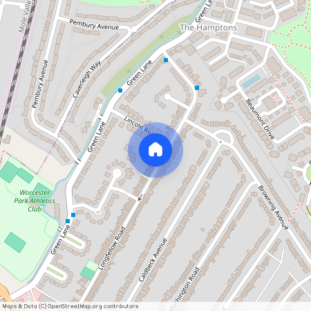 Longfellow Road, Worcester Park, Surrey, KT4