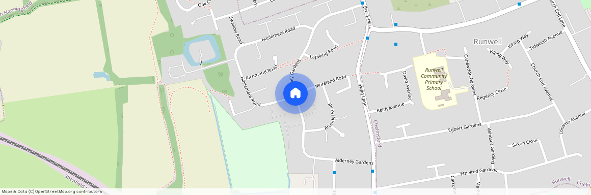 Alderney Gardens, Wickford, Essex, SS11