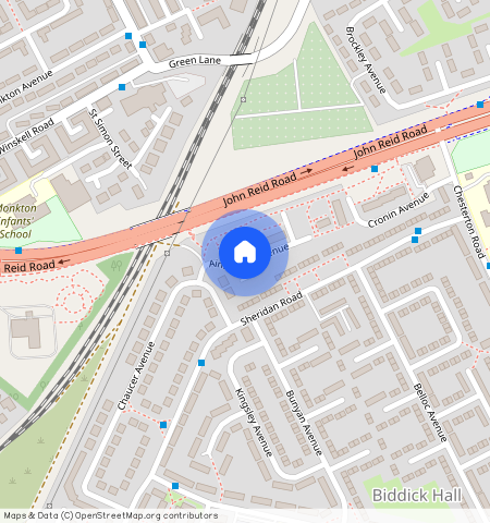 ainsworth avenue, south shields