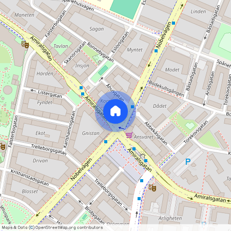 Västra Sorgenfri, Malmö, Skåne, Amiralsgatan 66 B