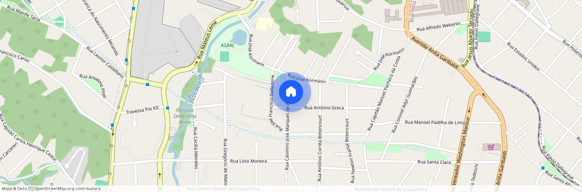 Casimiro José Marques de Abreu, 640, São Lourenço - Curitiba - PR