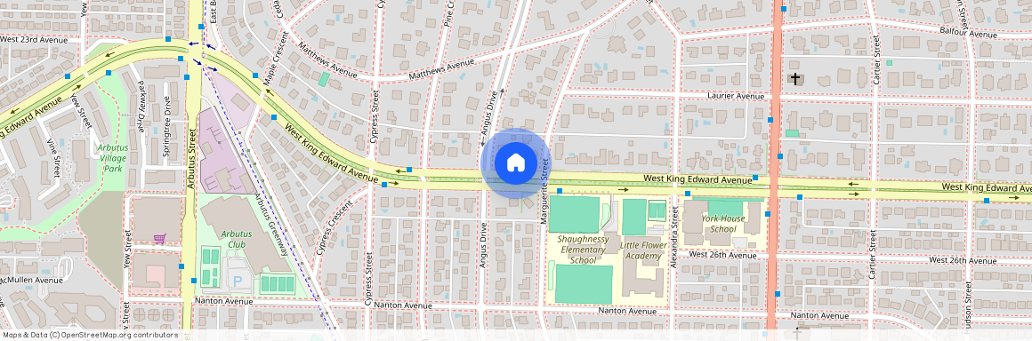 West King Edward Ave cls. to Grandville Street, Vancouver, British Columbia, V6J2W1