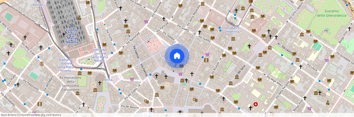 Via della Stufa, Florence, Tuscany 50123