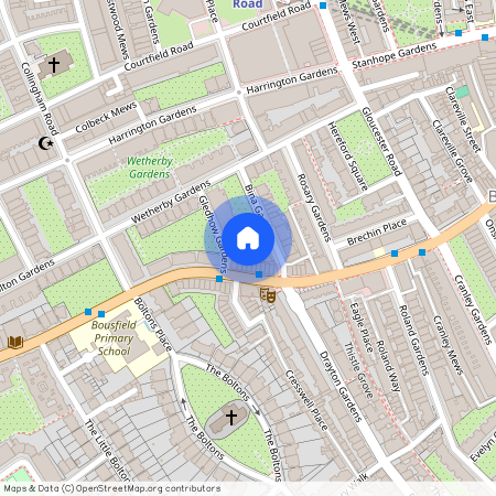 Bina Gardens, South Kensington, London, SW5