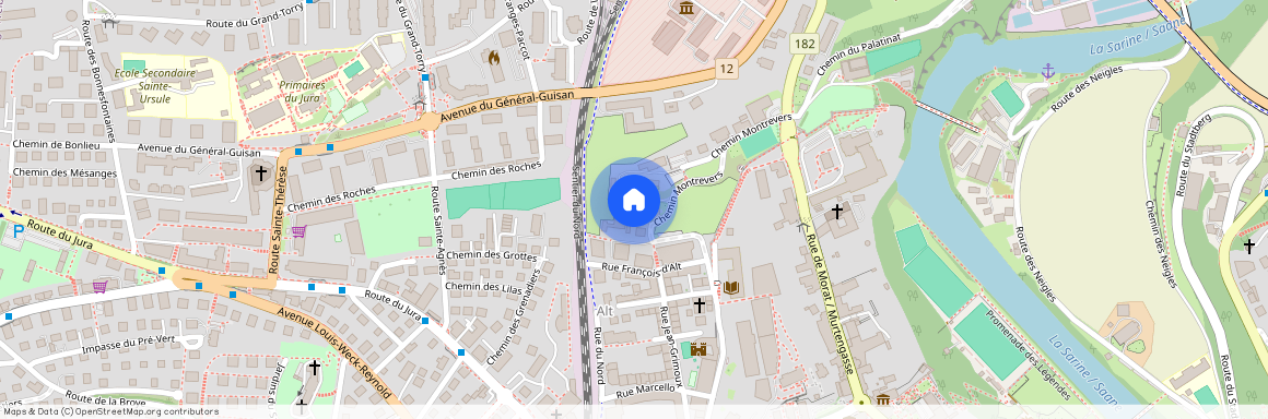 Chemin de Montrevers 25, Fribourg Alt