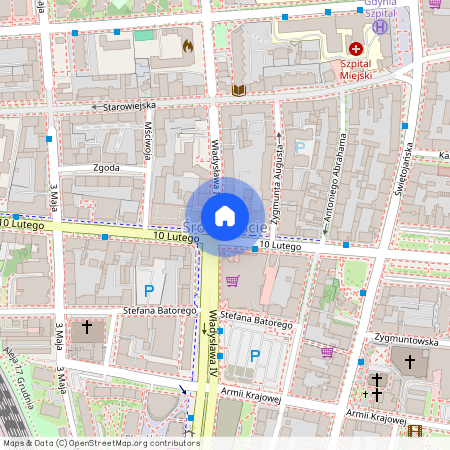 ul. Zygmunta Augusta, Śródmieście, Gdynia, pomorskie