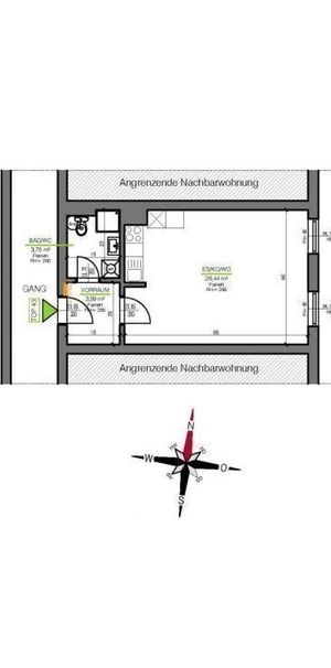 Garconniere nahe Karl-Franzens-Universität - Provisionsfrei! - Photo 2