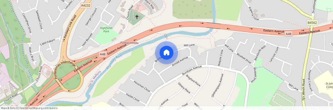 Bronte Crescent, Llanrumney, CARDIFF