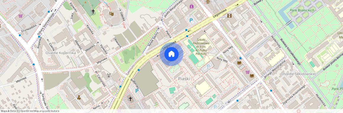 ul. Piękna, Piaski, Białystok, podlaskie