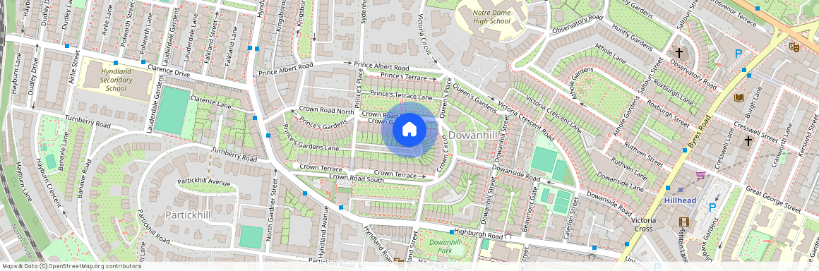 Crown Gardens, Dowanhill, Glasgow, G12