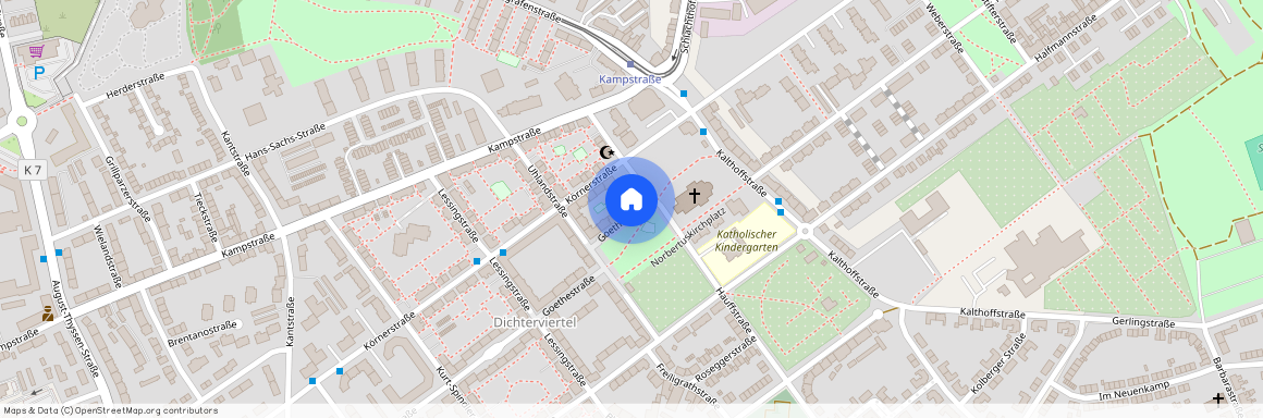 Goetheplatz 9, 47166 Duisburg - Hamborn