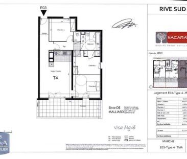 Appartement à louer 4 pièces 82.59m² - Photo 2