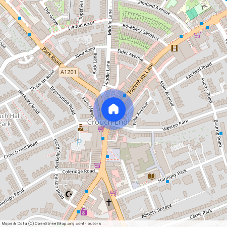 Topsfield Parade, Tottenham Lane, London, N8