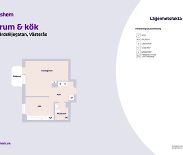 Svärdsliljegatan 3 C, Västerås - Foto 4