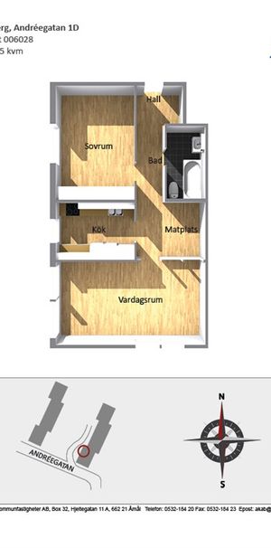 Andréegatan 1 D - Foto 2