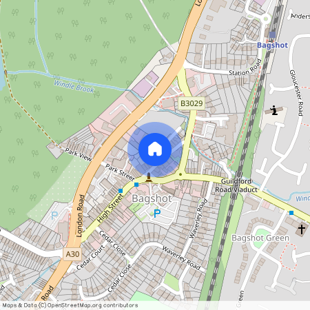 High Street, Bagshot GU19