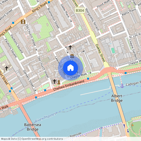 Carlyle Mansions, Cheyne Walk, London, SW3