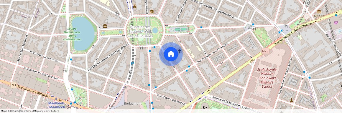 Avenue Michel-Ange 54 22, 1000 Bruxelles (Bruxelles)