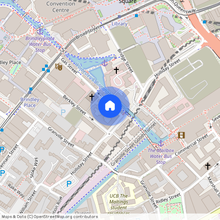 Saturday Bridge, Gas Street, Birmingham