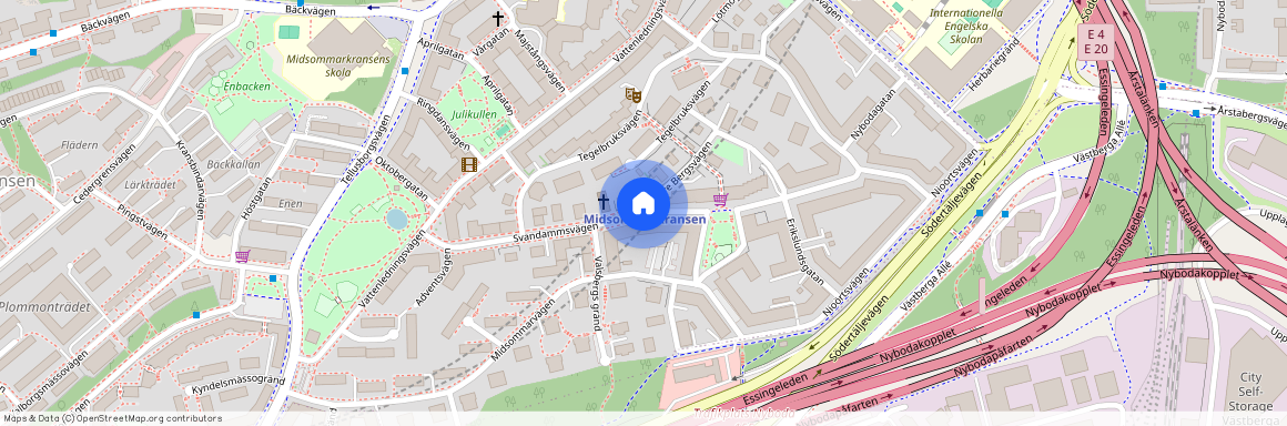 Svandammsvägen, Hägersten