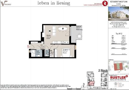 Ertbezug - 2-Zimmerwohnung mit Top Grundriss und Balkon | Fertigstellung 2025 - Foto 2