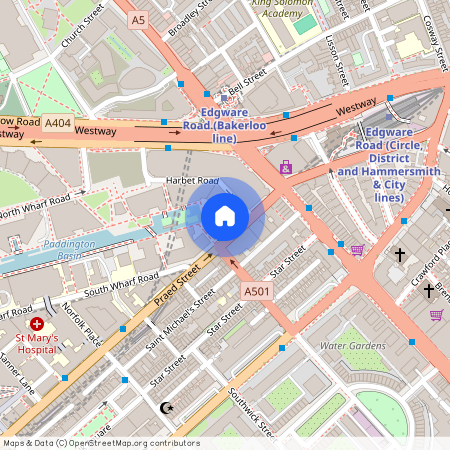 Praed Street, Paddington, W2