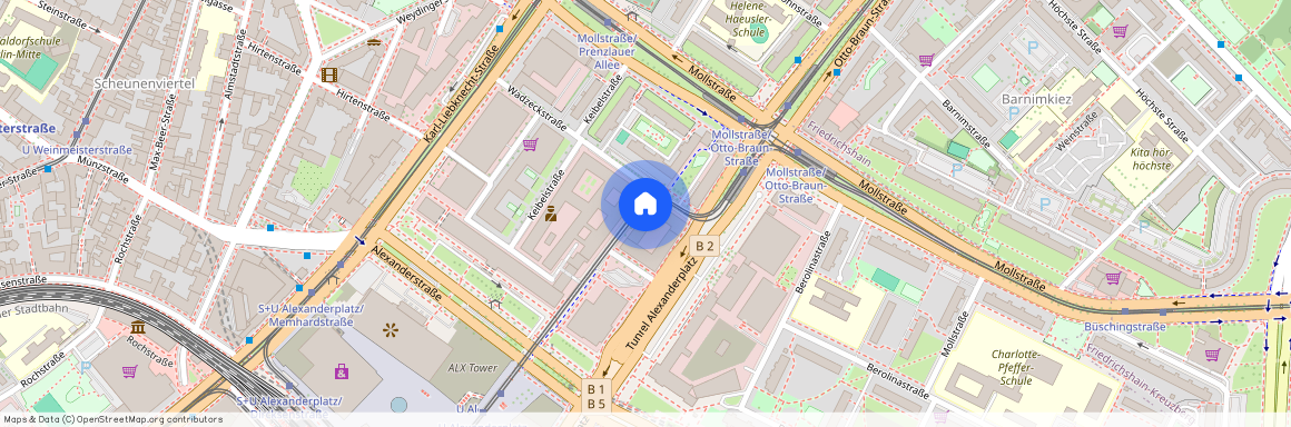 Bernhard-Weiß-Straße 1, 10178 Berlin, Germany
