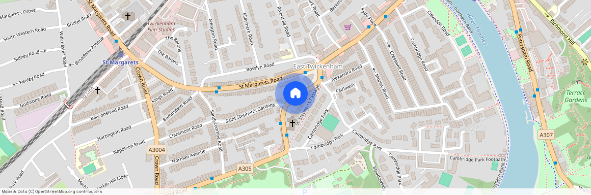 Richmond Road, East Twickenham, Middlesex, TW1