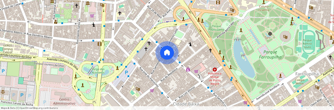 Rua General Lima E Silva, 377, Porto Alegre, Porto Alegre - RS, 90050-101, Brazil