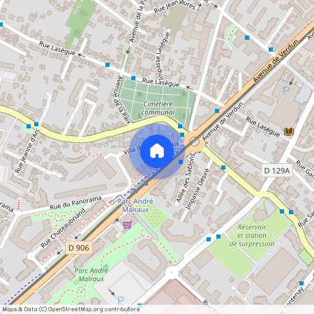 Villa des Paroseaux, Châtillon