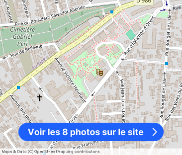 Room in Rue d'Estienne d'Orves, Colombes for 92 m² with 5 bedrooms - Photo 1