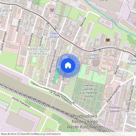 Załęże, Juliusza Zarębskiego, Katowice