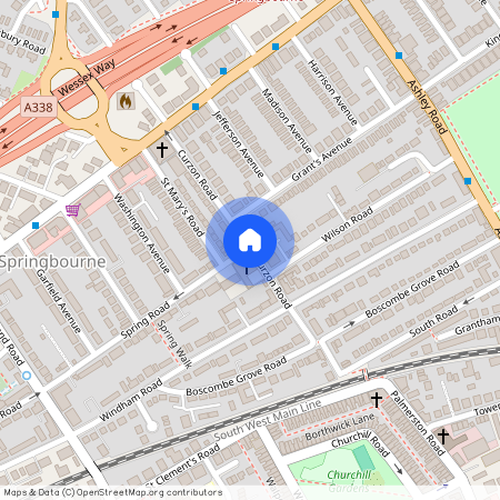 Curzon Road, Springbourne, Bournemouth, BH1