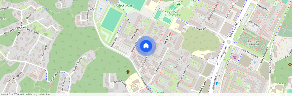 Backa, Göteborg, Västra Götaland, Julias Gata 99