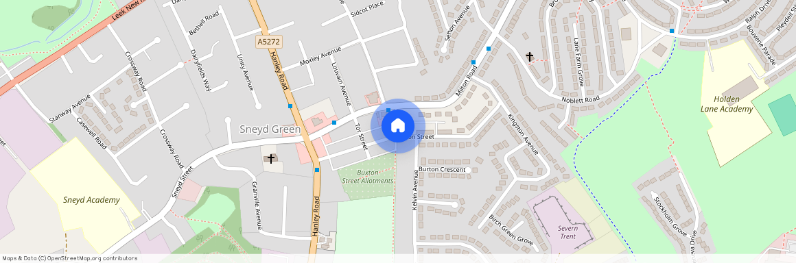 Buxton Street, ST1 6BN