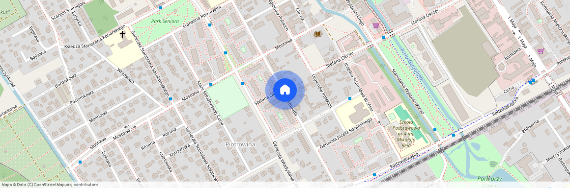 ul. 11 Listopada, Żyrardów, żyrardowski, mazowieckie