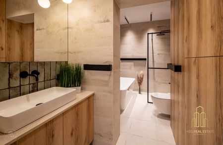 Piękne dwa pokoje z panoramą miasta i dużym tarase - Zdjęcie 3