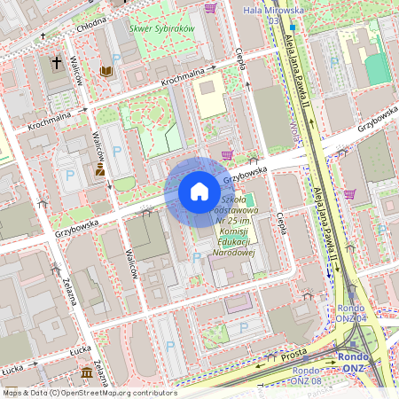 Warszawa, Śródmieście, Grzybowska